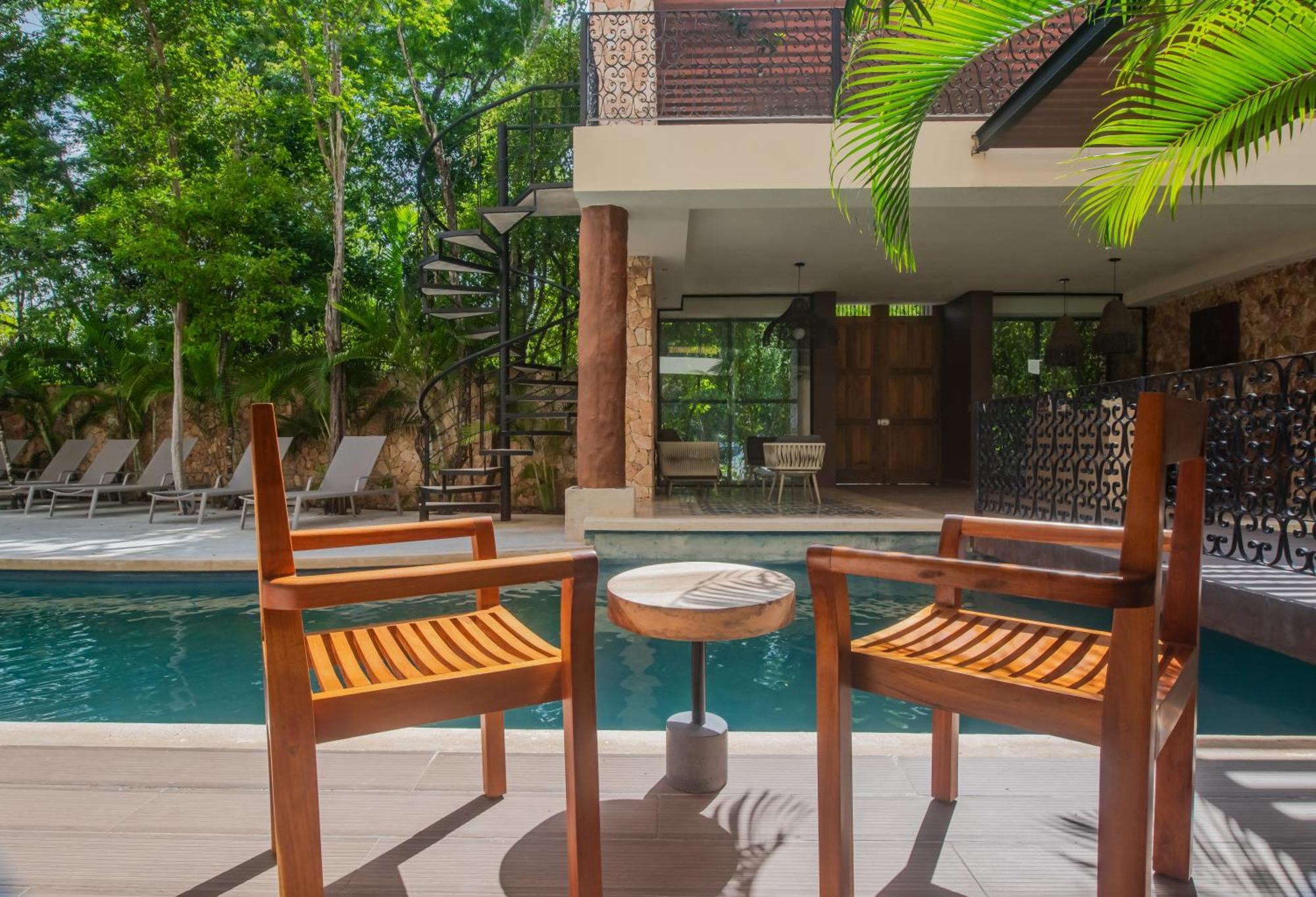 Luxury Aldea Zama 2Bed - 2Bat Apartment Private Terrace & Swim Up Tulum Exterior foto